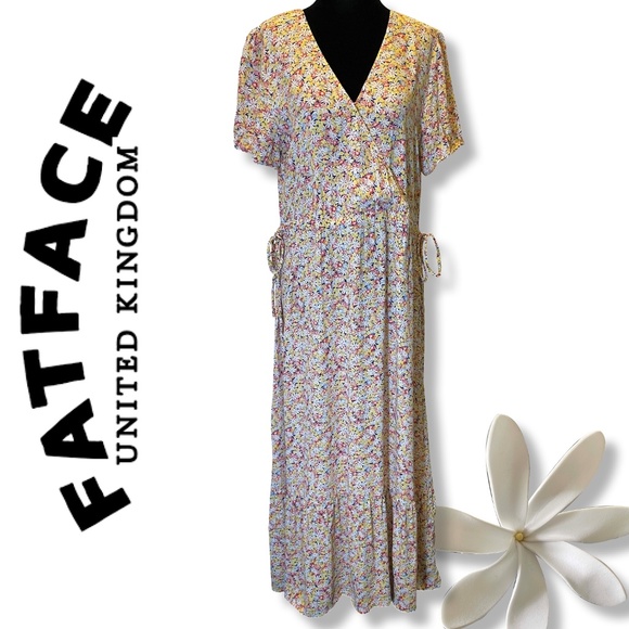 Cute Summer floral maxi dress | Size: 10 - Picture 9 of 15